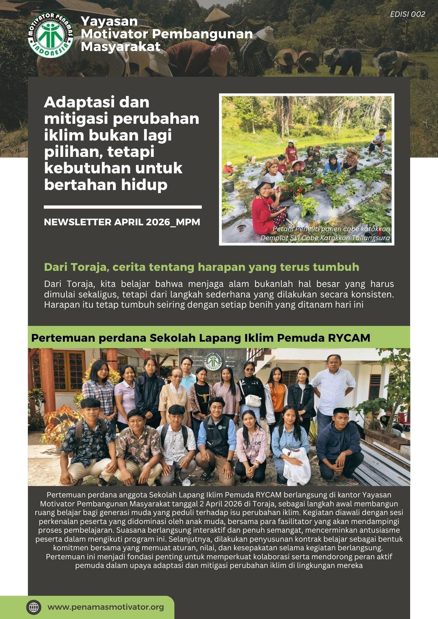 Newslatter Edisi 002 April 2026
