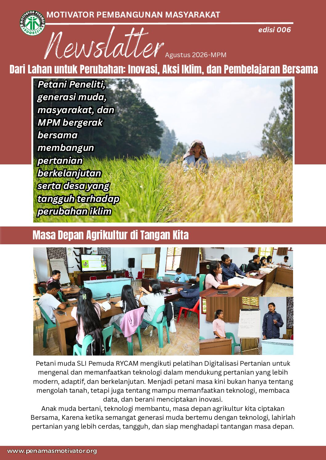 Newslatter edisi 006 Agustus 2026